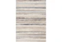 5'3"X7'1" Rug-Blue & Taupe Muted Stripes - Signature