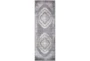 2'6"7'6" Rug-Grey Floral Sheen - Signature