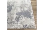 6'6"X9'5" Rug-Blue/Grey Abstract - Material