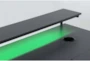 Sync Gaming Corner Desk With Rgb Led Lights + Usb - Detail