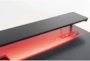Zone Gaming Desk With Rgb Led Lights + Usb - Detail