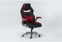 Beta Gaming Chair With Red Accents - Side