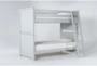 Mateo Grey Twin Over Twin Bunk Bed - Side