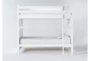 Mateo White Twin Over Twin Bunk Bed - Signature