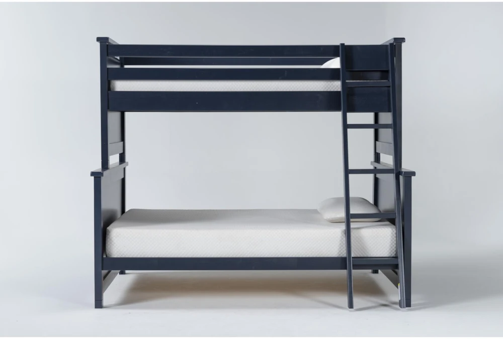 Mateo Blue Twin Over Full Bunk Bed