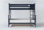 Mateo Blue Twin Over Full Bunk Bed - Signature