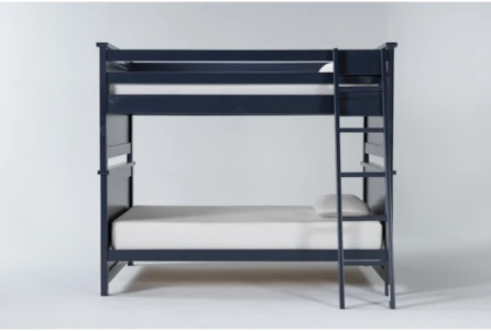 Mateo Blue Full Over Full Bunk Bed