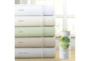 Premium Bamboo White Standard Pillowcase Set - Detail