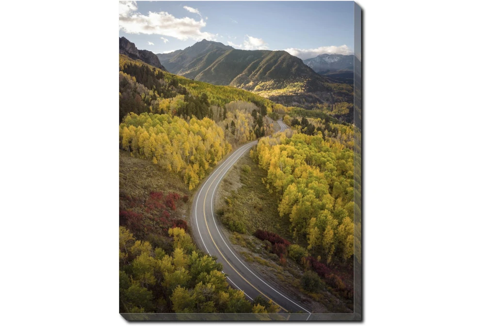 30X40 The Road Less Traveled With Gallery Wrap Canvas