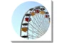 24X24 Ferris Wheel With Gallery Wrap Canvas - Signature