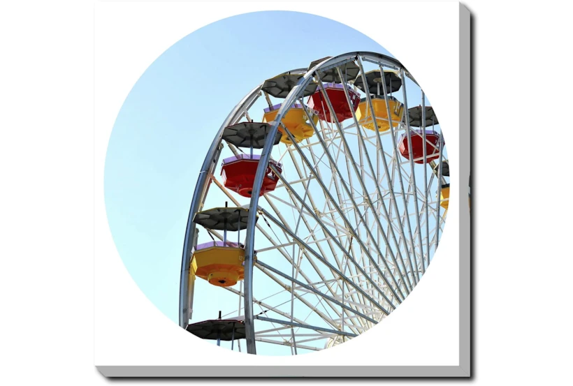 45X45 Ferris Wheel With Gallery Wrap Canvas - 360