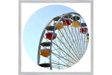 26X26 Ferris Wheel With Silver Frame