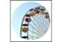 47X47 Ferris Wheel With Black Frame  - Signature