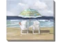 24X20 Beach Chairs With Gallery Wrap Canvas - Signature