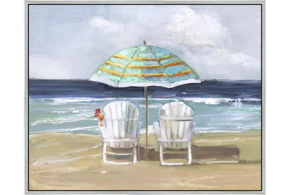 52X42 Beach Chairs With Silver Frame