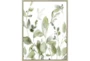 32X42 Botanical Watercolor With Champagne Frame - Signature