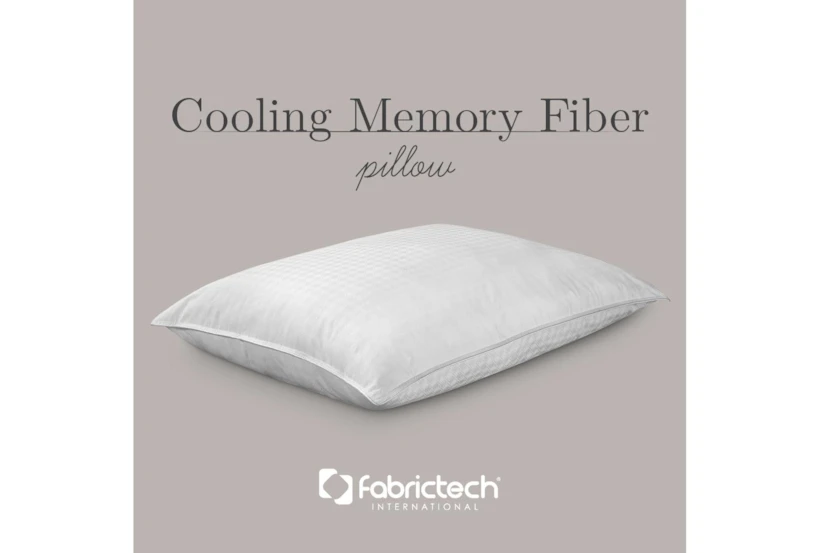 Pure Care Cooling Memory Fiber Queen Pillow - 360