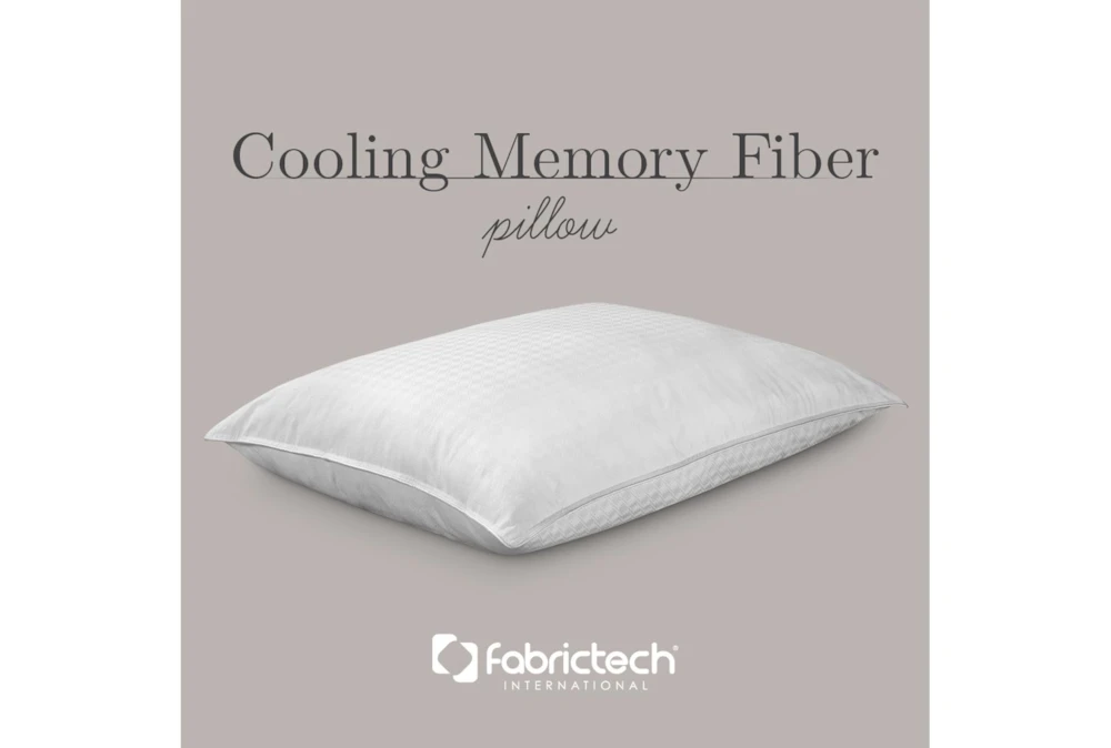 Pure Care Cooling Memory Fiber King Pillow