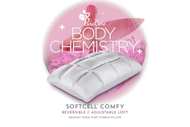 Pure Care Body Chemistry Softcell Comfy Queen Pillow