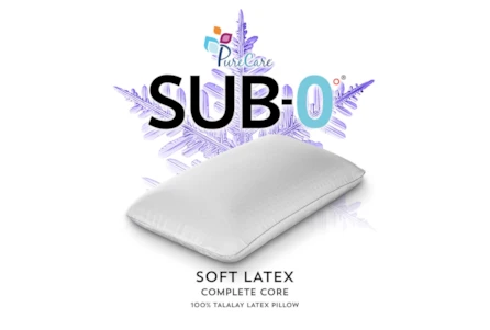 Pure Care Sub-0° Latex Soft Queen Pillow