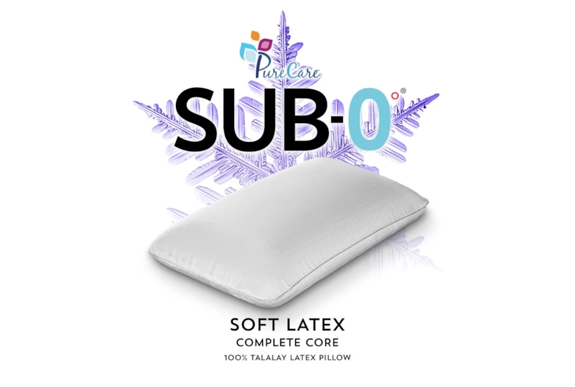 Pure Care Sub-0° Latex Soft King Pillow - 360
