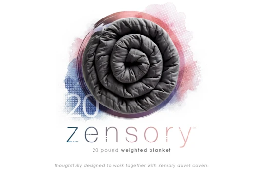 Pure Care Zensory 20Lb Weighted Blanket 48" X 72"