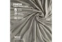 Pure Care Zensory Duvet Cover - Dove Grey 48" X 72" - Detail