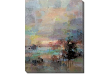 40X50 Colors Of Dusk I With Gallery Wrap Canvas