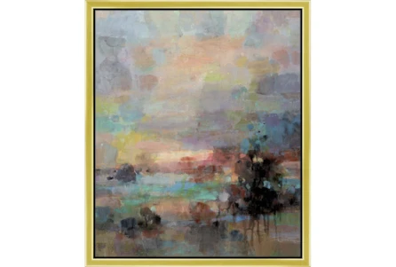 22X26 Colors Of Dusk I With Gold Frame