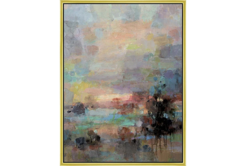 32X42 Colors Of Dusk I With Gold Frame 