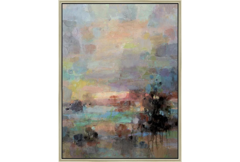 32X42 Colors Of Dusk I With Champagne Frame  - 360