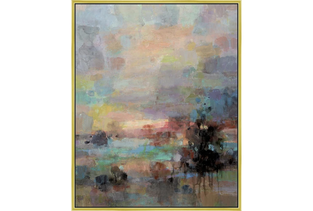 42X52 Colors Of Dusk I With Gold Frame 