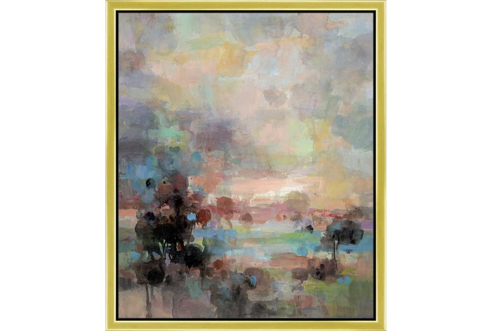 22X26 Colors Of Dusk II With Gold Frame