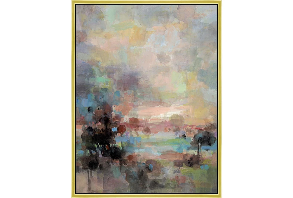 32X42 Colors Of Dusk Ii With Gold Frame 