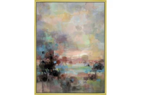 32X42 Colors Of Dusk Ii With Gold Frame