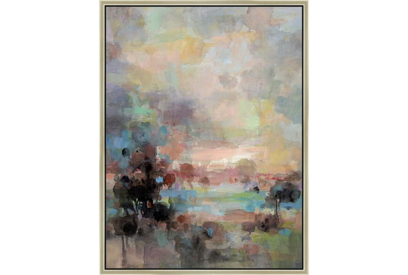 32X42 Colors Of Dusk Ii With Champagne Frame  - 360