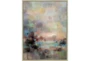 32X42 Colors Of Dusk Ii With Champagne Frame  - Signature
