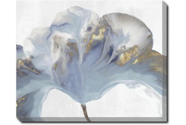 50X40 Flowing Floral II With Gallery Wrap Canvas