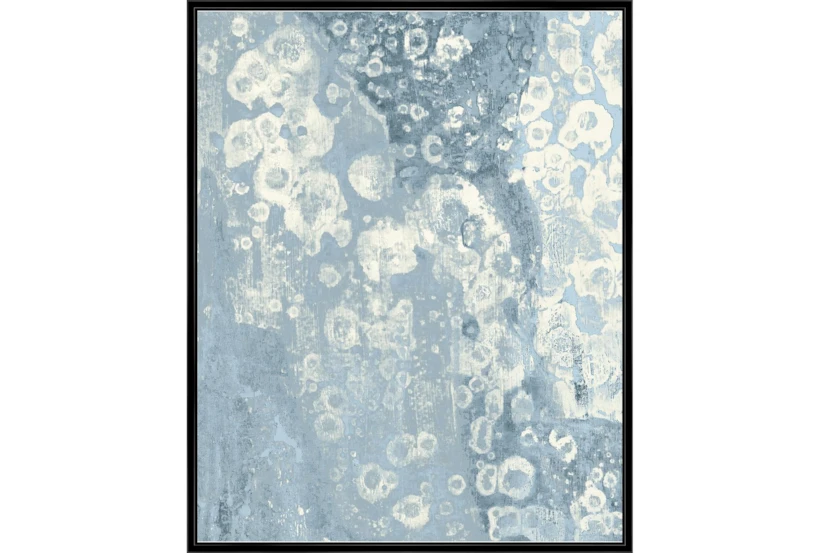 42X52 Blue Scalloped With Black Frame  - 360