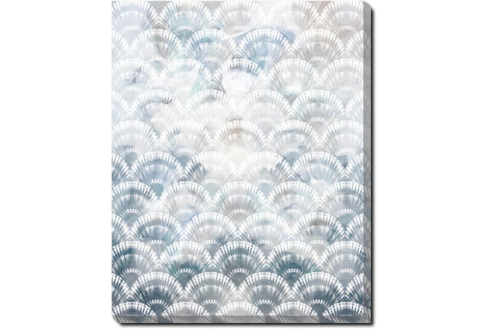 40X50 Soft Scallop With Gallery Wrap Canvas