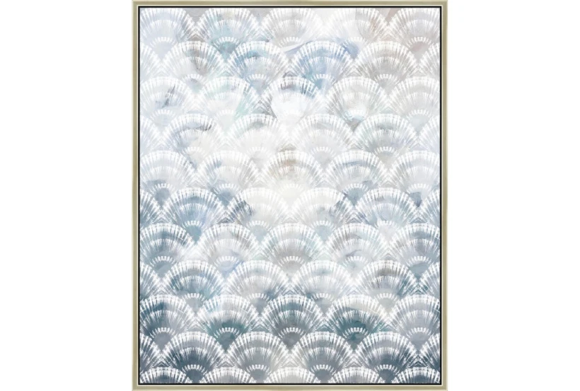 42X52 Soft Scallop With Champagne Frame  - 360
