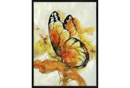 32X42 The Monarch With Black Frame 