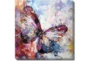 36X36 Winged Beauty Butterfly With Gallery Wrap Canvas - Signature