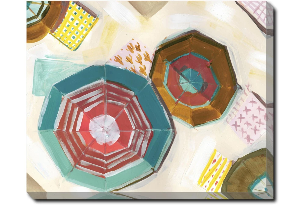 40X50 Umbrellas With Gallery Wrap Canvas
