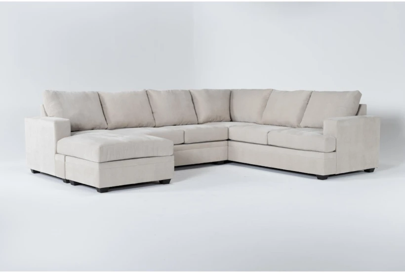 Bonaterra Sand 127" 2 Piece Sectional With Left Arm Facing Sofa Chaise - 360
