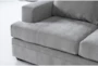 Bonaterra Dove 127" 2 Piece Sectional with Right Arm Facing Sofa - Detail