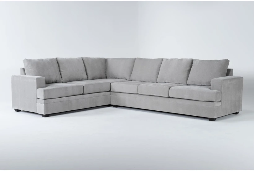 Bonaterra Dove 127" 2 Piece Sectional With Right Arm Facing Sofa - 360