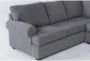 Hampstead Graphite 139" 2 Piece Sectional with Right Arm Facing Sofa - Detail