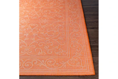 Murat Modern Orange Indoor/Outdoor Patio Rug - Lush Ambience