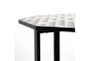 Black + White Mosaic Outdoor Counter Height Table - Detail